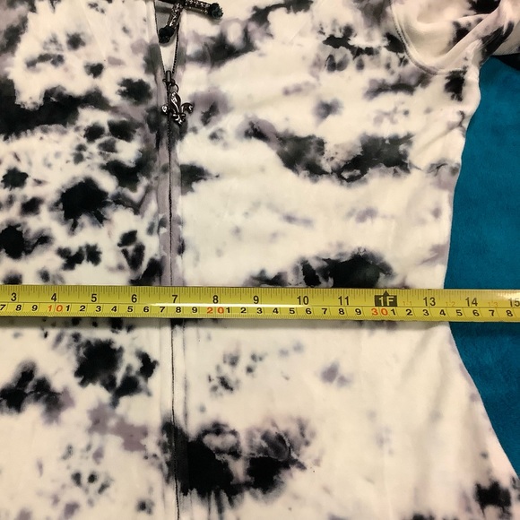 Royal Plush velour fitted zip up hoodie - Picture 10 of 13